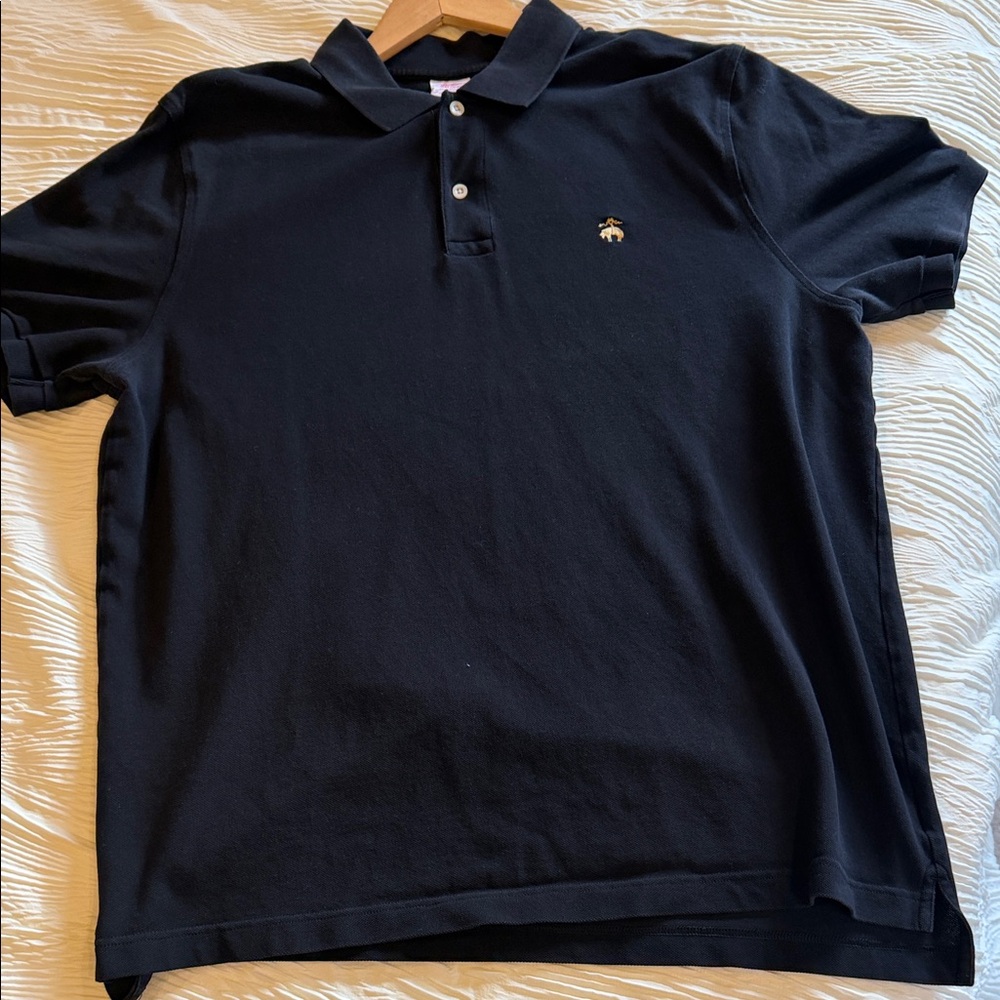 Brooks Brothers Black Polo Shirt